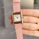 Swiss Replica Hermes Cape Cod Rose Gold Watches with Black Elongated Leather Strap (8)_th.jpg